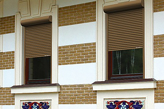 Конструкция из профиля RH45N с электроприводом (2000*500)